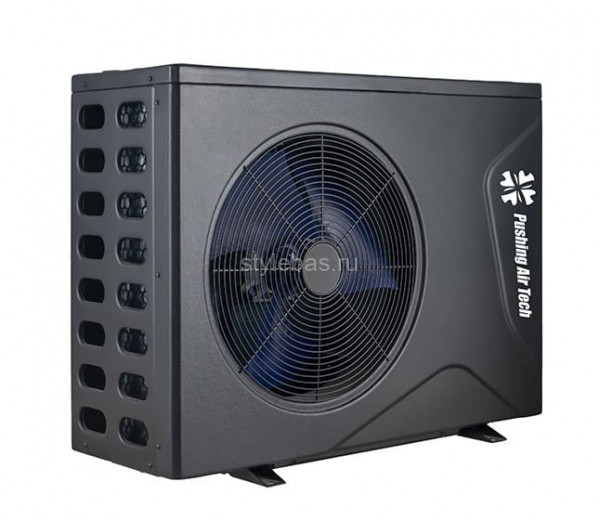 Тепловой насос для бассейнов (21 кВт 220 В) EVI Turbo Inverter Pushing Air Tech WE-21